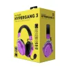Cuffie HATOR Hypergang 3 senza fili ad archetto Gaming USB Type-C / USB Type-A Bluetooth viola