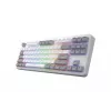 Tastiera HATOR Rockfall 3 TKL Wireless, bianco, QMK/VIA, profilo OMA tasti bianco-nero – switch meccanici lineari hotswap – US – layout ANSI