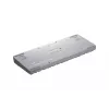 Tastiera HATOR Rockfall 3 TKL Wireless, bianco, QMK/VIA, profilo OMA tasti bianco-nero – switch meccanici lineari hotswap – US – layout ANSI