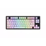 Tastiera HATOR Skyfall Wireless 80 Gaming USB + RF Wireless + Bluetooth QWERTY US English nero, bianco