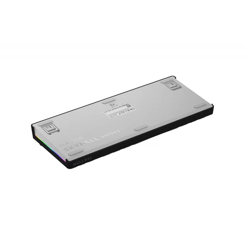 Tastiera HATOR Skyfall Wireless 80 Gaming USB + RF Wireless + Bluetooth QWERTY US English nero, bianco