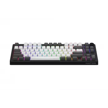 HATOR Skyfall Pro Wireless 80 Tastiera Gaming USB + RF Wireless + Bluetooth QWERTY US English nero, grigio