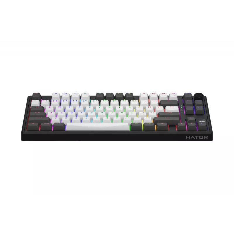 HATOR Skyfall Pro Wireless 80 Tastiera Gaming USB + RF Wireless + Bluetooth QWERTY US English nero, grigio