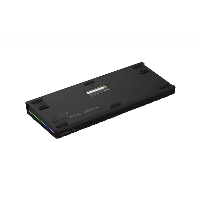 HATOR Skyfall Pro Wireless 80 Tastiera Gaming USB + RF Wireless + Bluetooth QWERTY US English nero, grigio