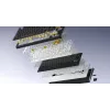 HATOR Skyfall Pro Wireless 80 Tastiera Gaming USB + RF Wireless + Bluetooth QWERTY US English nero, grigio
