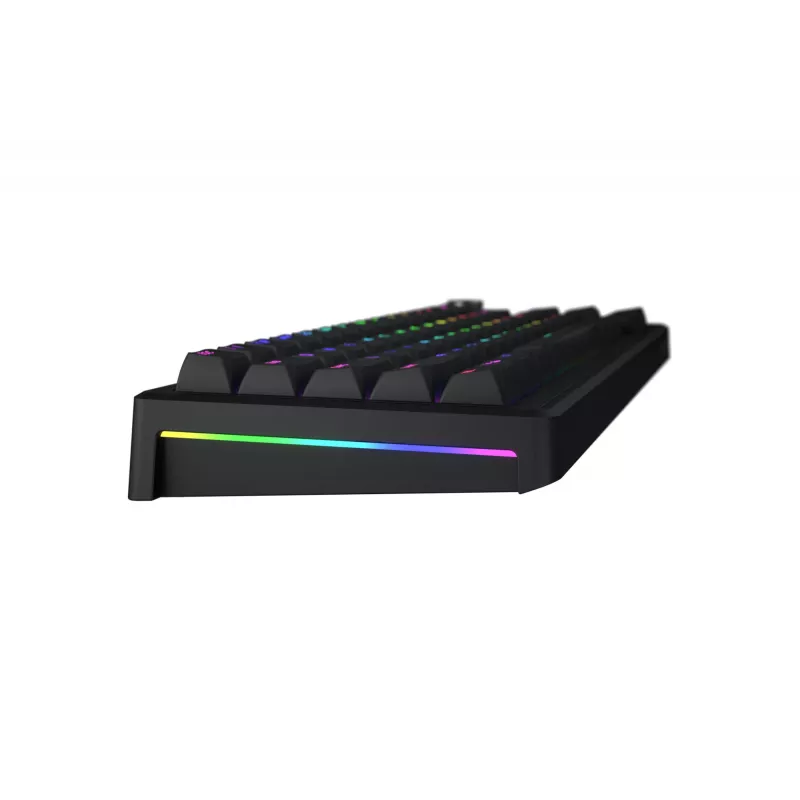 HATOR Skyfall 65 Cablata, Meccanica, USB-C, Aurum Sterling, 70M pressioni, RGB, nero, 790g