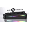 HATOR Skyfall 65 Cablata, Meccanica, USB-C, Aurum Sterling, 70M pressioni, RGB, nero, 790g