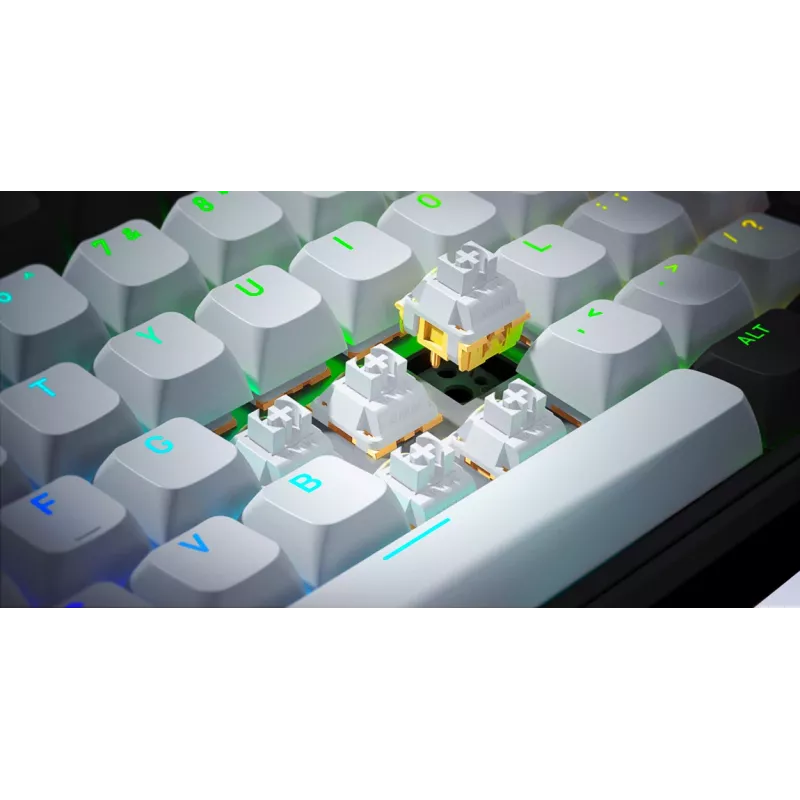 HATOR Skyfall Pro Wireless 65 Tastiera Gaming USB + RF Wireless + Bluetooth QWERTY US English nero, grigio