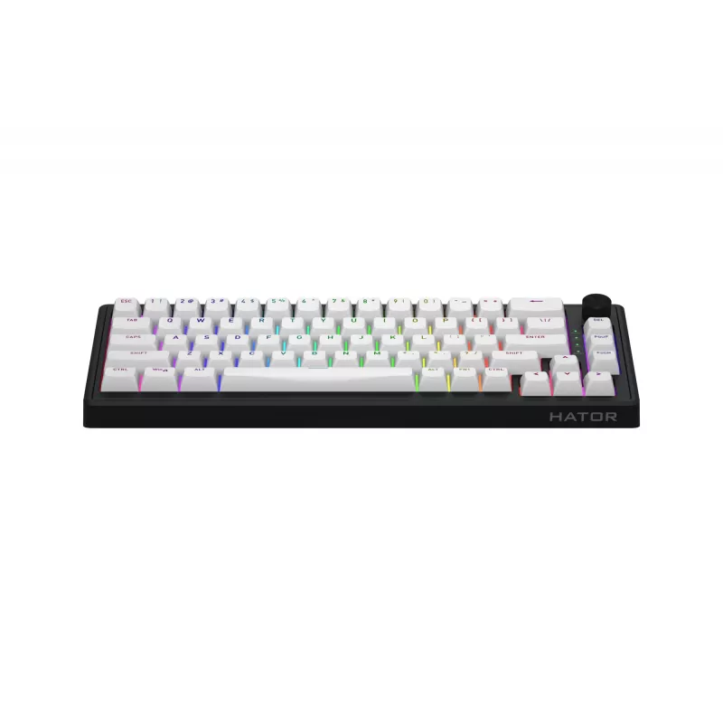 HATOR Skyfall 65 MAG ULTRA 8K Tastiera Gaming USB QWERTY US-English nero, bianco