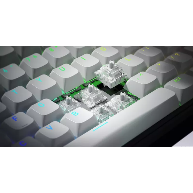 HATOR Skyfall 65 MAG ULTRA 8K Tastiera Gaming USB QWERTY US-English nero, bianco