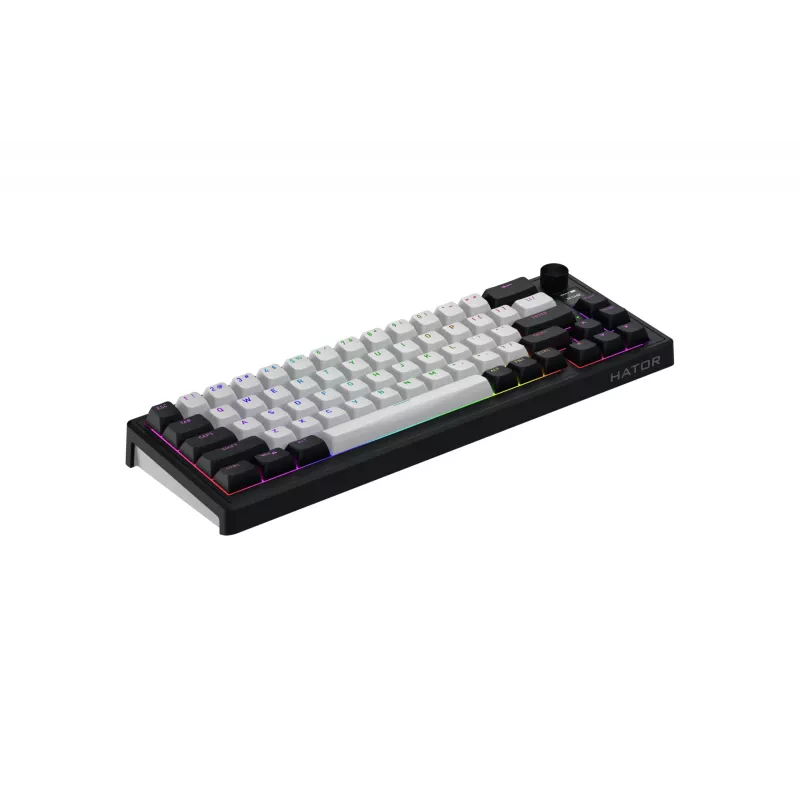 HATOR Skyfall 65 MAG ULTIMA 8K tastiera wireless Gaming USB + RF Wireless + Bluetooth QWERTY US English nero, bianco