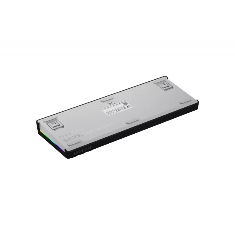 HATOR Skyfall 65 MAG ULTIMA 8K tastiera wireless Gaming USB + RF Wireless + Bluetooth QWERTY US English nero, bianco