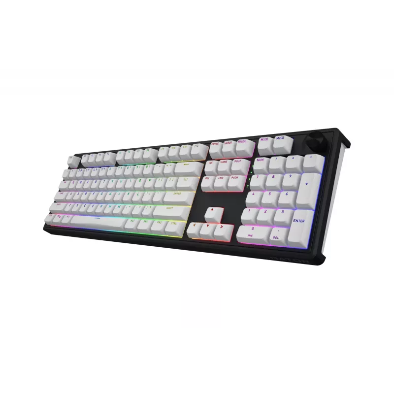 HATOR Skyfall Wireless 100 Tastiera Gaming USB + RF Wireless + Bluetooth QWERTY US English nero, bianco