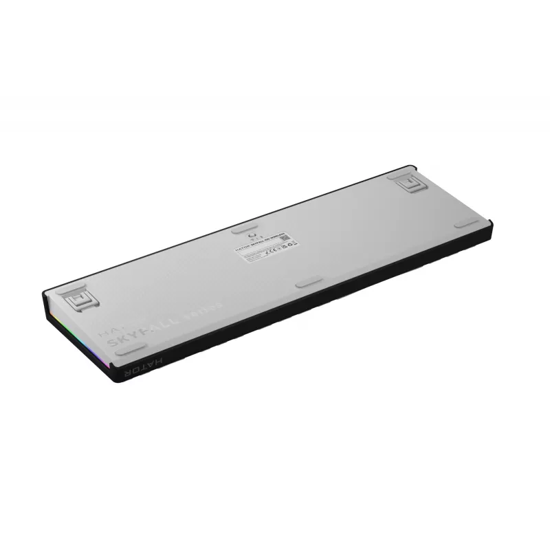 HATOR Skyfall Wireless 100 Tastiera Gaming USB + RF Wireless + Bluetooth QWERTY US English nero, bianco