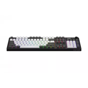 HATOR Skyfall Pro Wireless 100 Tastiera Gaming USB + RF Wireless + Bluetooth QWERTY US English nero, grigio