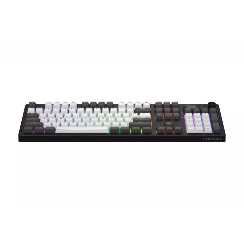 HATOR Skyfall Pro Wireless 100 Tastiera Gaming USB + RF Wireless + Bluetooth QWERTY US English nero, grigio