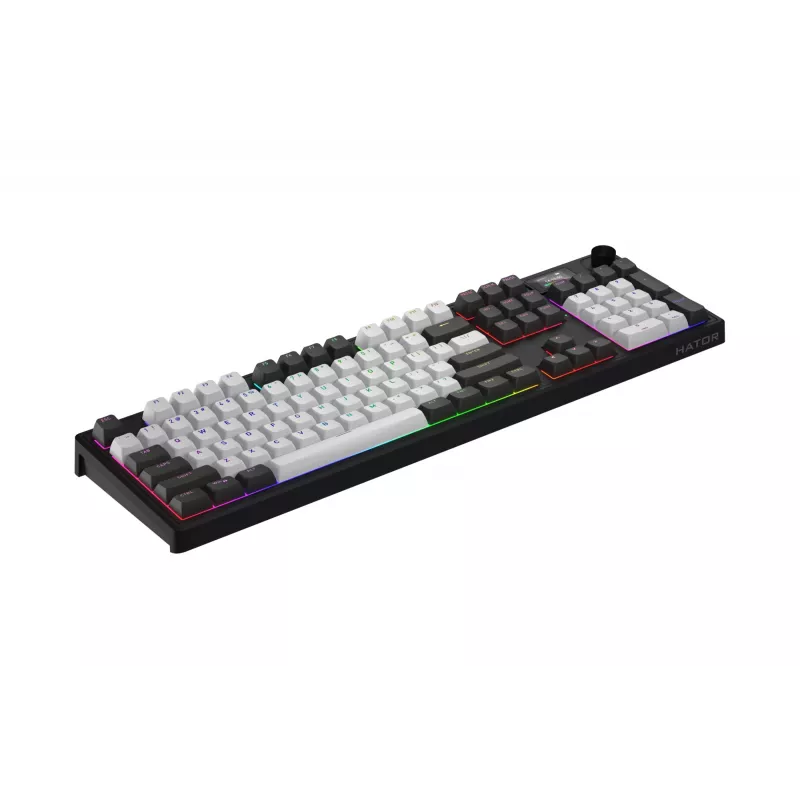 HATOR Skyfall Pro Wireless 100 Tastiera Gaming USB + RF Wireless + Bluetooth QWERTY US English nero, grigio