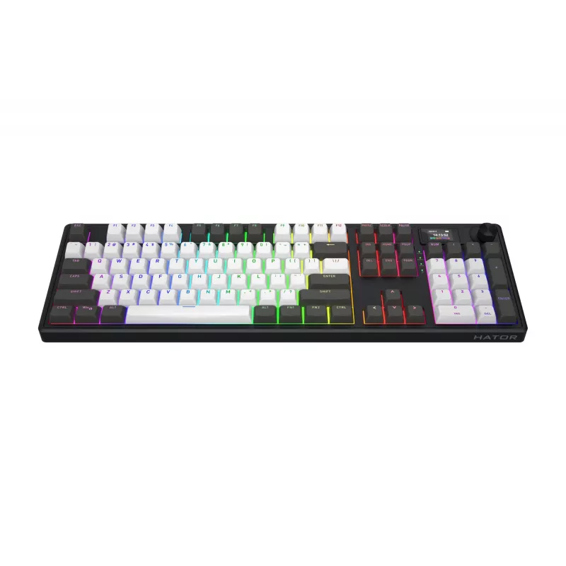 HATOR Skyfall Pro Wireless 100 Tastiera Gaming USB + RF Wireless + Bluetooth QWERTY US English nero, grigio