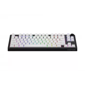HATOR Skyfall 80 MAG ULTRA 8K Tastiera Gaming USB QWERTY US-English nero, bianco