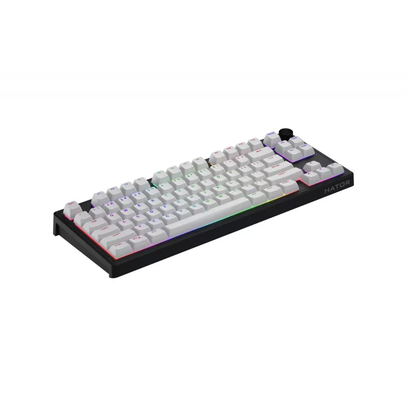 HATOR Skyfall 80 MAG ULTRA 8K Tastiera Gaming USB QWERTY US-English nero, bianco
