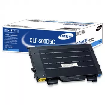 Cartuccia toner Samsung CLP-500D5C originale ciano