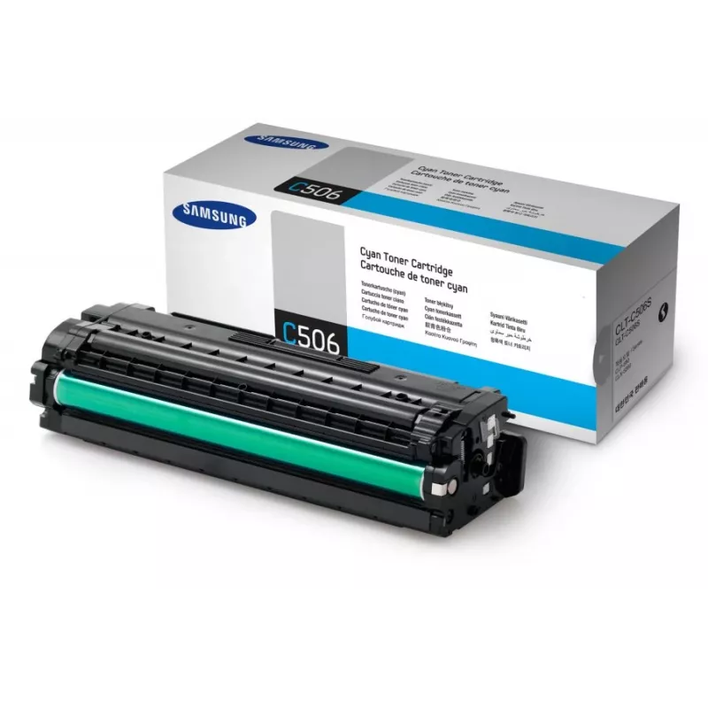 Cartuccia toner Samsung CLT-C506S 1 pezzo originale ciano