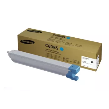 Cartuccia toner Samsung CLT-C808S ciano, originale, laser, portata 20.000 pagine, 1 pezzo
