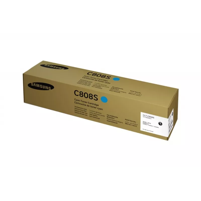 Cartuccia toner Samsung CLT-C808S ciano, originale, laser, portata 20.000 pagine, 1 pezzo