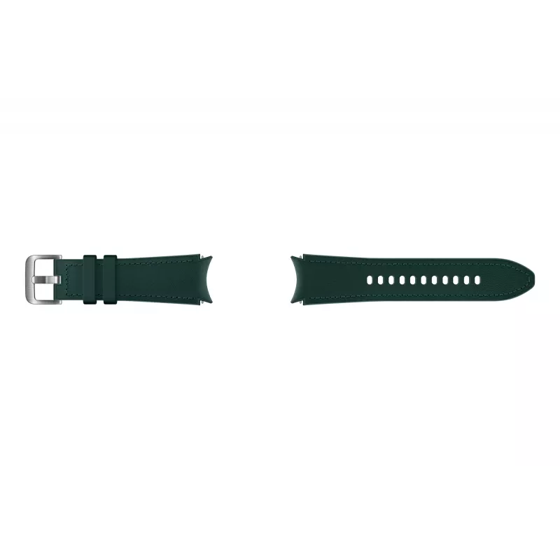 Accessorio per smart wearable Samsung ET-SHR88SGEGEU cinturino verde fluoroelastomero, pelle vera