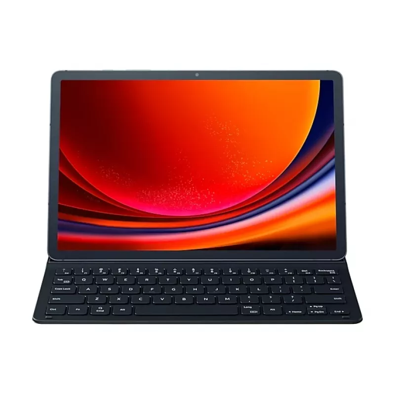 Samsung EF-DX710BBGGDE Tastiera per dispositivo mobile QWERTZ Tedesco Pogo Pin Nero