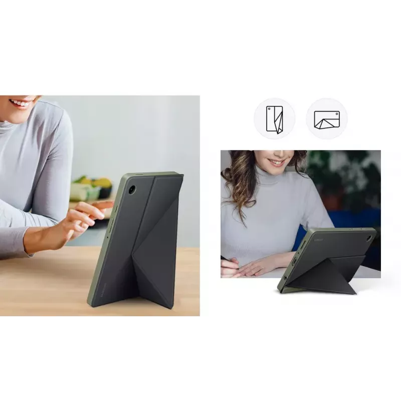 Custodia Folio Samsung EF-BX110TWEGWW per Galaxy Tab A9 22,1 cm Bianco