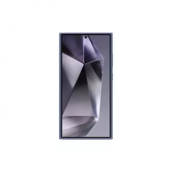 Custodia in silicone Samsung Galaxy S24 Ultra Viola Monocromatico