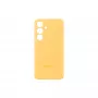 Samsung Galaxy S24 Custodia in silicone Giallo Monocromatico