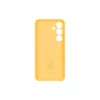 Samsung Galaxy S24 Custodia in silicone Giallo Monocromatico