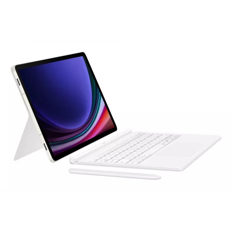 Samsung EF-DX725 QWERTY inglese touchpad bianco