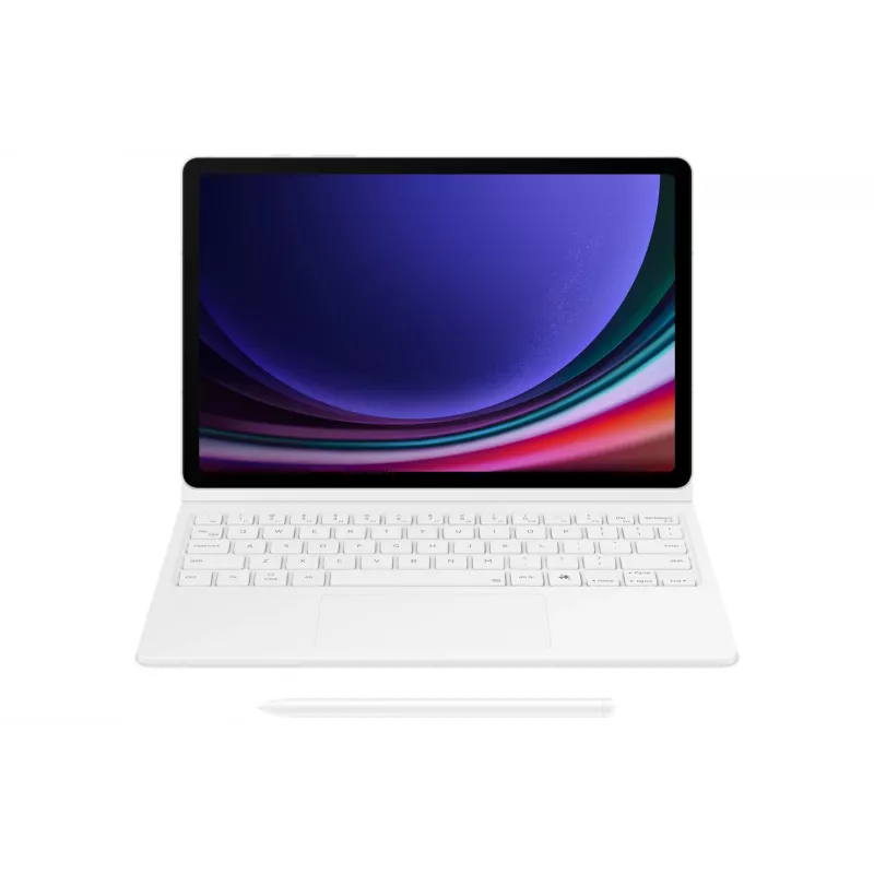 Samsung EF-DX725 QWERTY inglese touchpad bianco