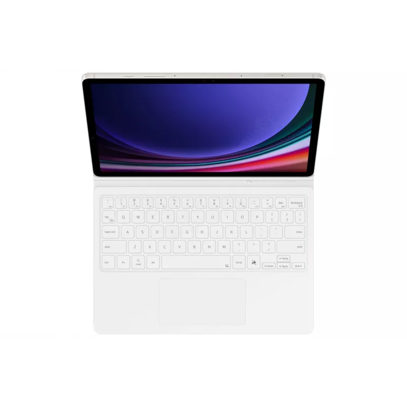 Samsung EF-DX725 QWERTY inglese touchpad bianco
