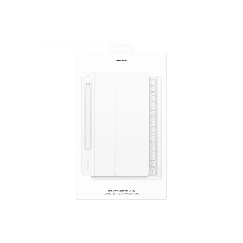 Samsung EF-DX725 QWERTY inglese touchpad bianco