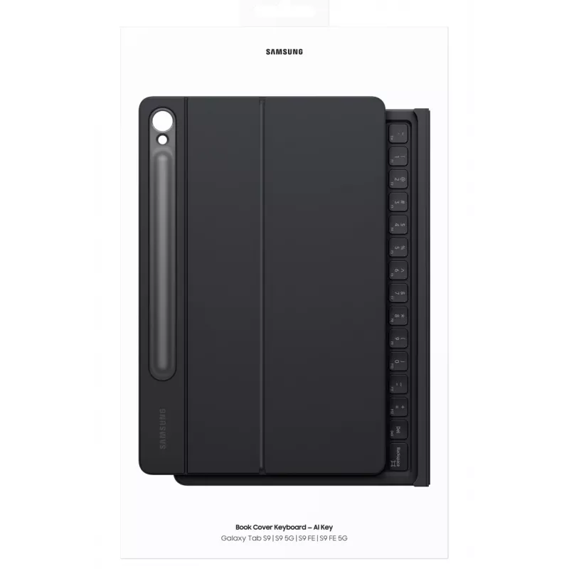 Tastiera Samsung EF-DX725 QWERTY inglese touchpad nero