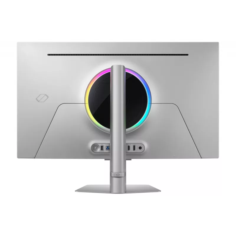 Samsung G81SF monitor per computer 81,3 cm (32 inch) 3840 x 2160 pixel 4K Ultra HD OLED argento