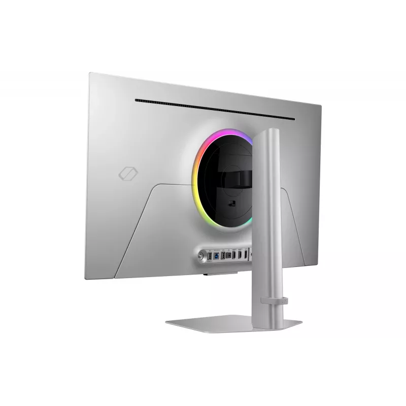 Samsung G81SF monitor per computer 81,3 cm (32 inch) 3840 x 2160 pixel 4K Ultra HD OLED argento