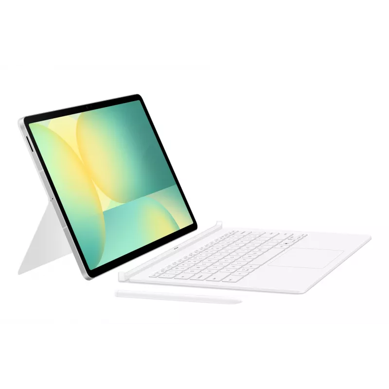 Samsung EF-DX625 QWERTY Pogo Pin bianco