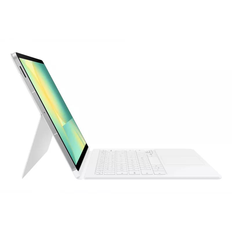 Samsung EF-DX625 QWERTY Pogo Pin bianco