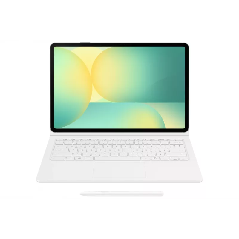 Samsung EF-DX625 QWERTY Pogo Pin bianco