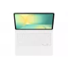 Samsung EF-DX625 QWERTY Pogo Pin bianco