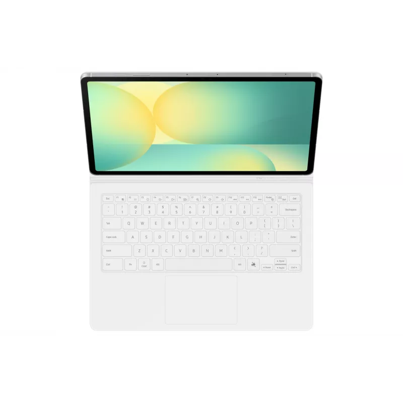 Samsung EF-DX625 QWERTY Pogo Pin bianco
