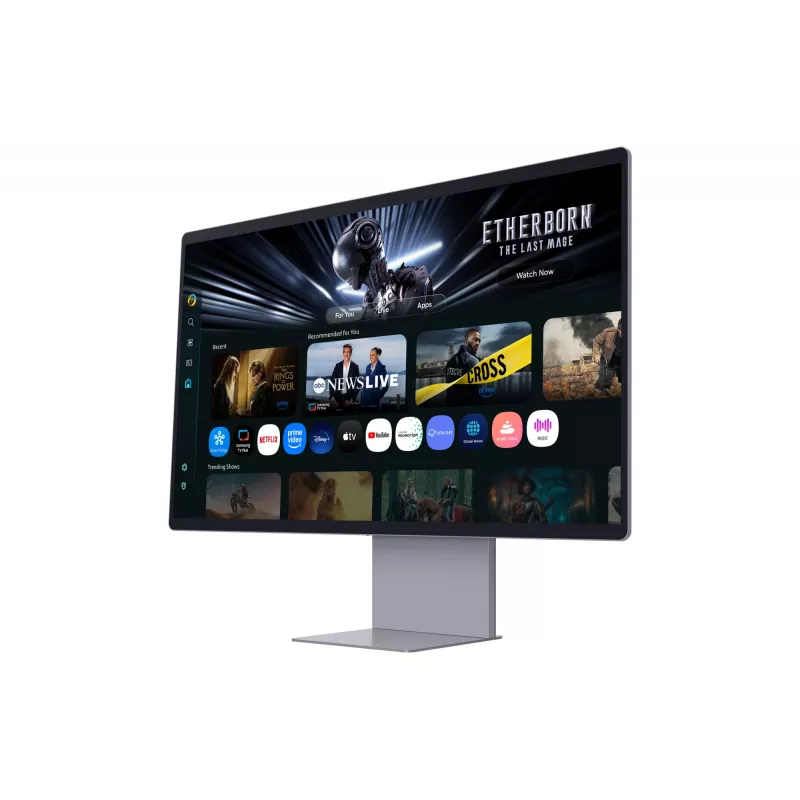 Samsung M90SF monitor per computer 81,3 cm (32 inch) 3840 x 2160 pixel 4K Ultra HD OLED argento