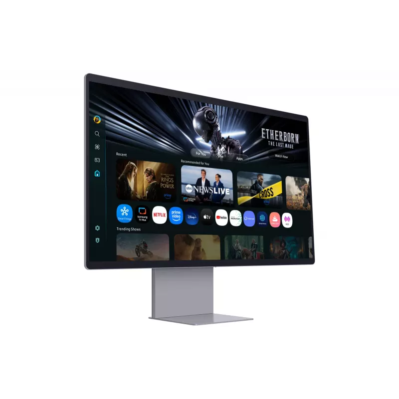 Samsung M90SF monitor per computer 81,3 cm (32 inch) 3840 x 2160 pixel 4K Ultra HD OLED argento