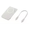 Samsung EB-U2500XJEGWW power bank 5000 mAh Ricarica wireless Grigio
