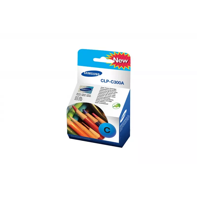 Samsung CLP-C300A cartuccia toner 1 pz. originale ciano